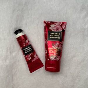 Japanese Cherry Blossom Hand & Body Cream Set